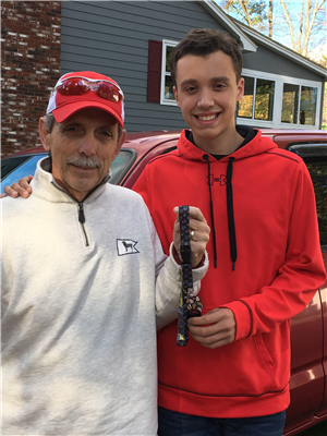 Trevor and his grandfather 